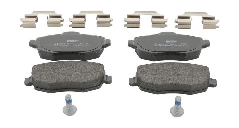 set placute frana,frana disc FERODO PREMIER ECO FRICTION FDB1581
