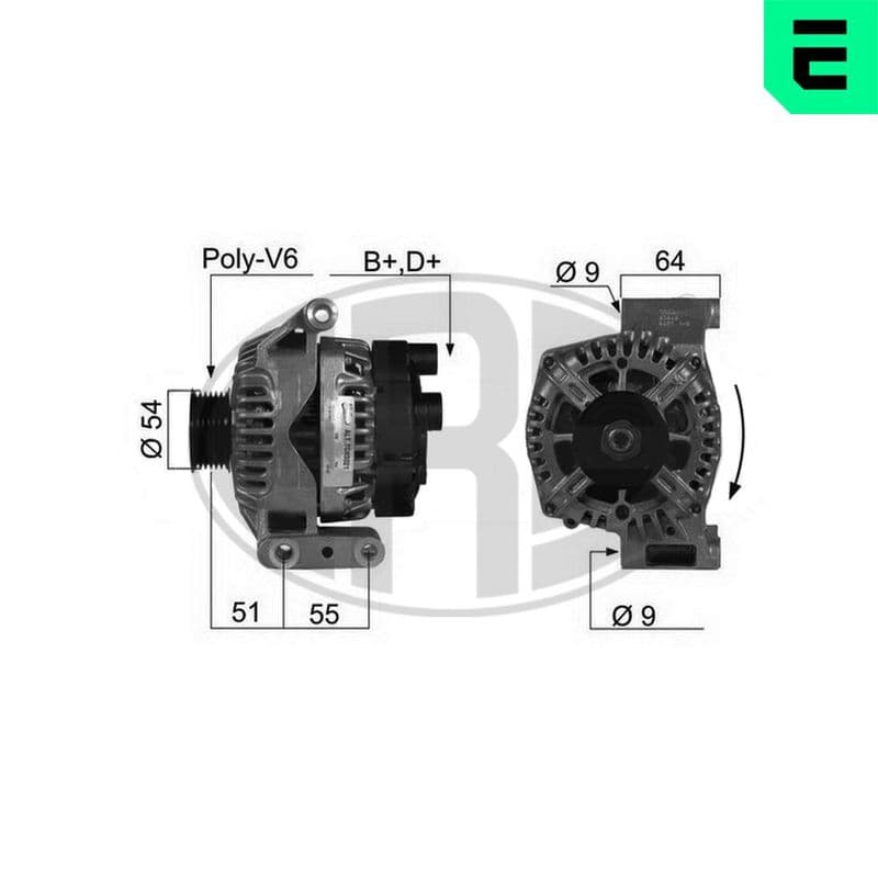 Generator / Alternator ERA OE 210406A