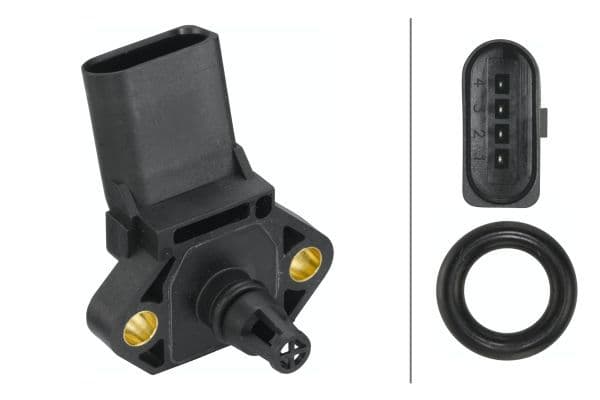 senzor,presiune supraalimentare HELLA 6PP 009 400-551