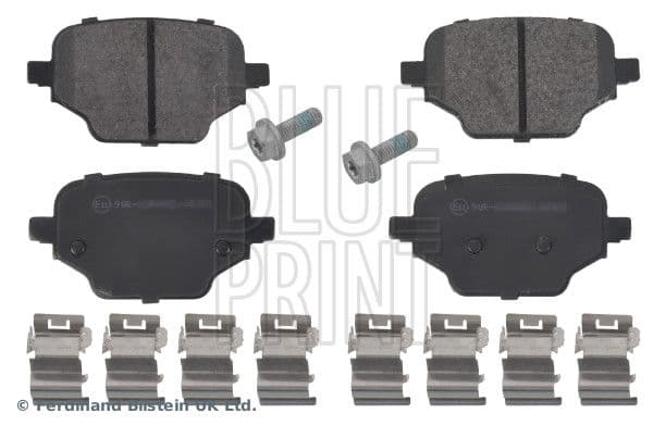 set placute frana,frana disc BLUE PRINT ADBP420009