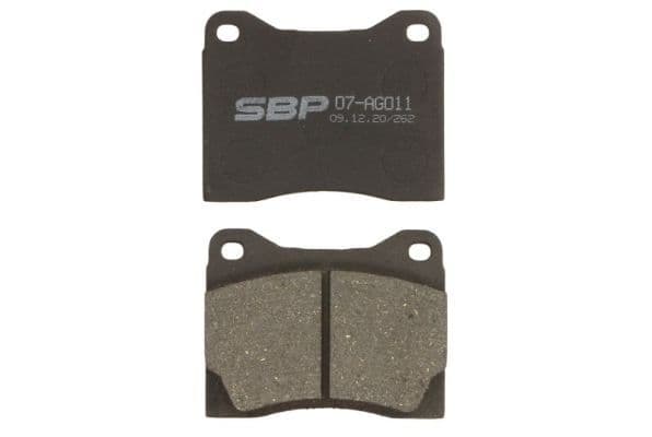 set placute frana,frana disc SBP 07-AG011