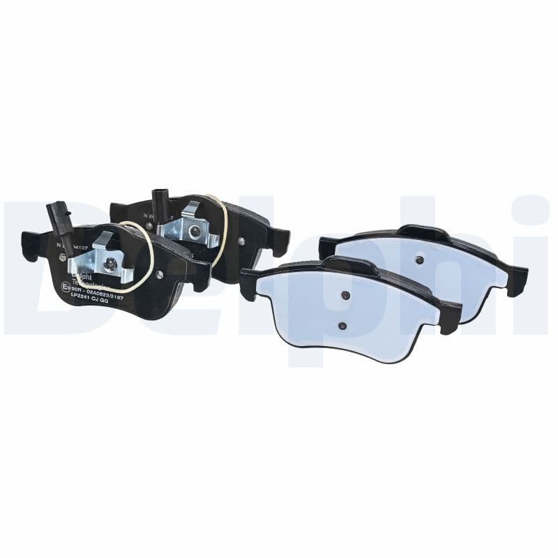 set placute frana,frana disc DELPHI LP2241