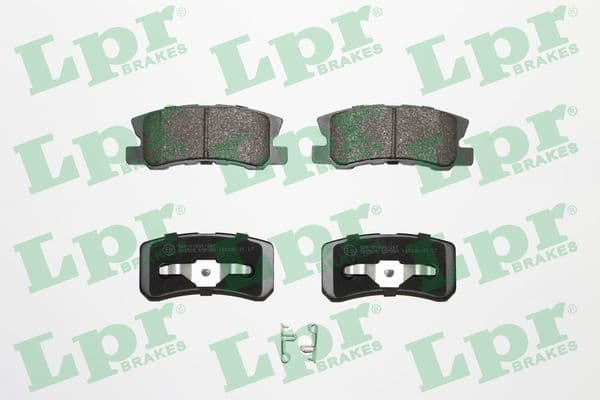set placute frana,frana disc LPR 05P954