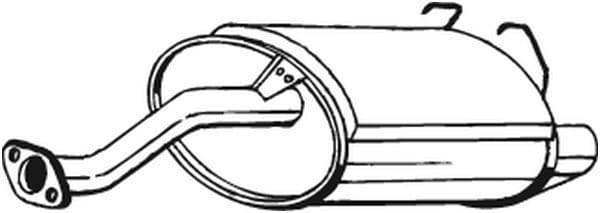 Toba esapament finala BOSAL 163-725