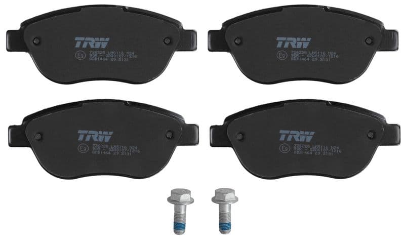 set placute frana,frana disc TRW COTEC GDB1464
