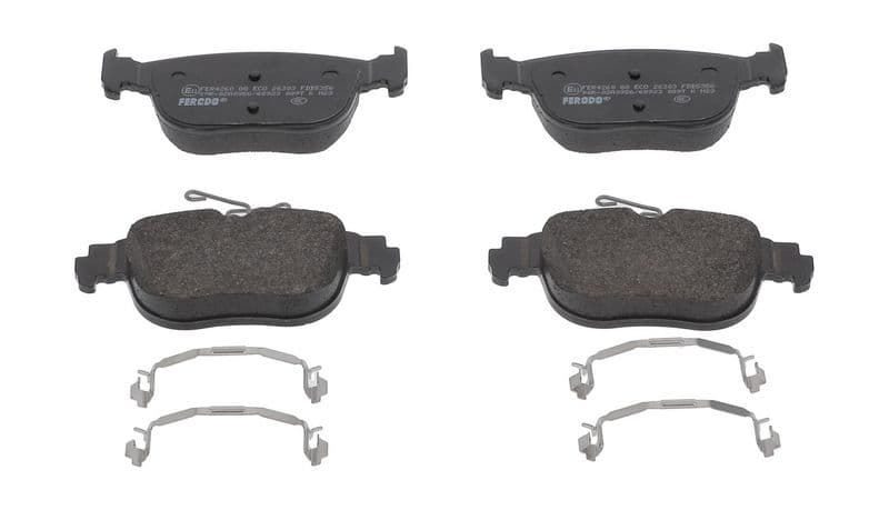 set placute frana,frana disc FERODO PREMIER ECO FRICTION FDB5356