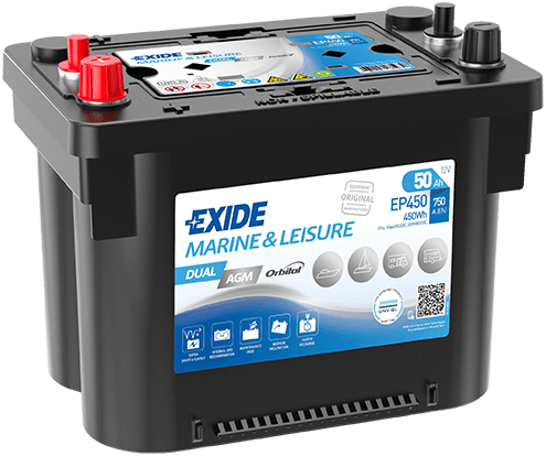 Baterie de pornire EXIDE Marine & Leisure 50Ah 12V