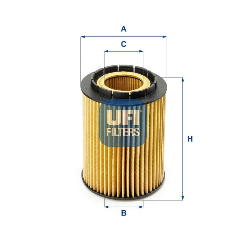 Filtru ulei UFI 25.010.00