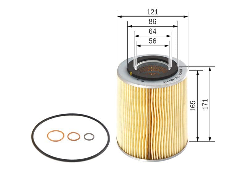 Filtru ulei BOSCH 1 457 429 735