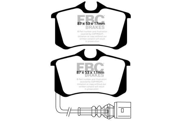 set placute frana,frana disc EBC Brakes DP41497R