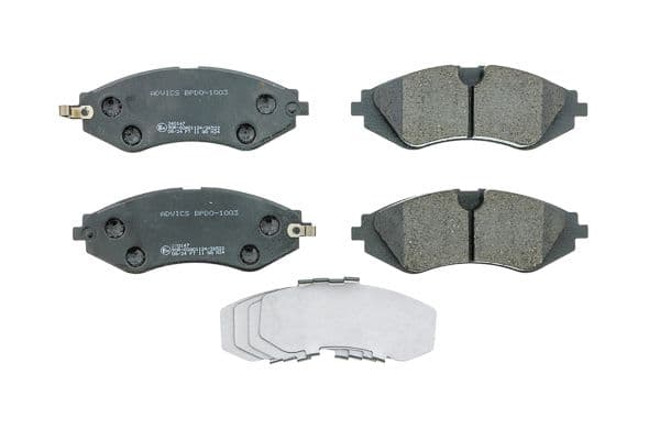 set placute frana,frana disc AISIN Premium ADVICS by BPDO-1003