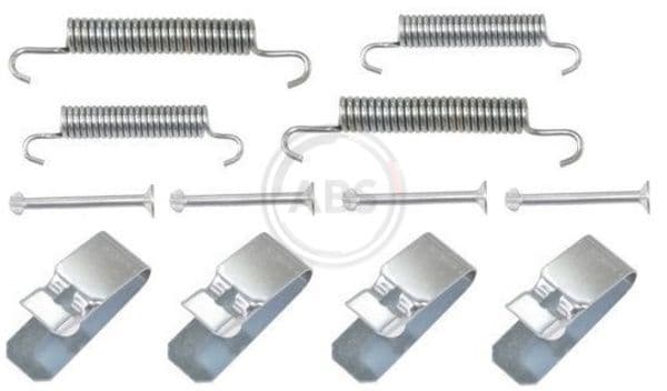 Set accesorii, sabot de frana ABS 0890Q