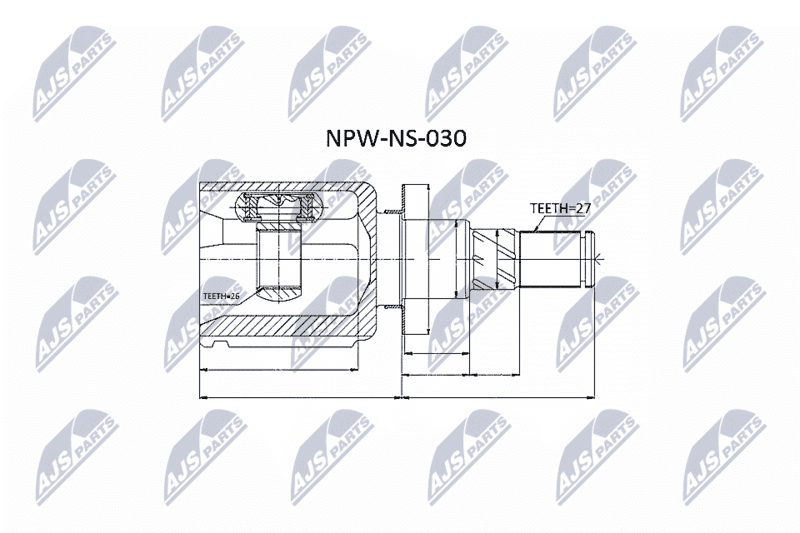 Set articulatie, planetara NTY NPW-NS-030