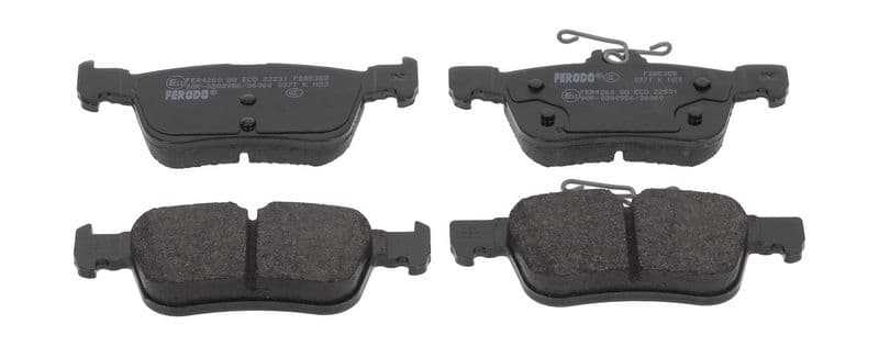 set placute frana,frana disc FERODO PREMIER ECO FRICTION FDB5355