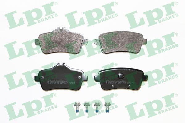 set placute frana,frana disc LPR 05P1817