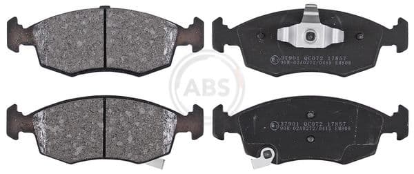 set placute frana,frana disc ABS 37901