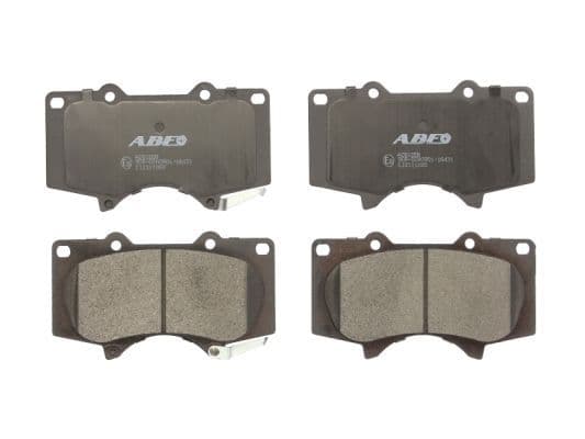 set placute frana,frana disc ABE C12111ABE