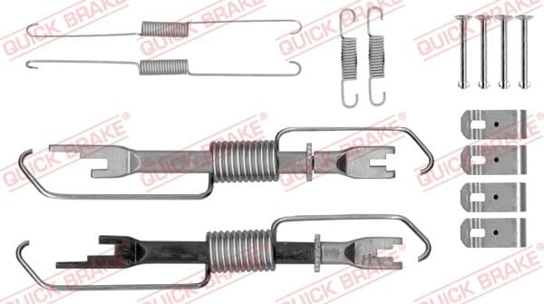 Set accesorii, sabot de frana QUICK BRAKE 105-0888S-02