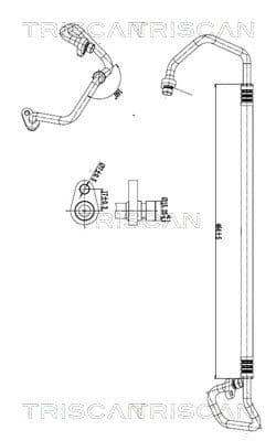 conducta presiune variabila,aer conditionat TRISCAN 9010 25020