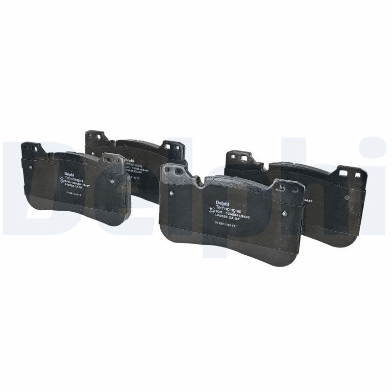 set placute frana,frana disc DELPHI LP3626