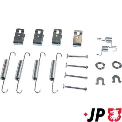 set accesorii, saboti frana parcare JP Group JP 3464003710