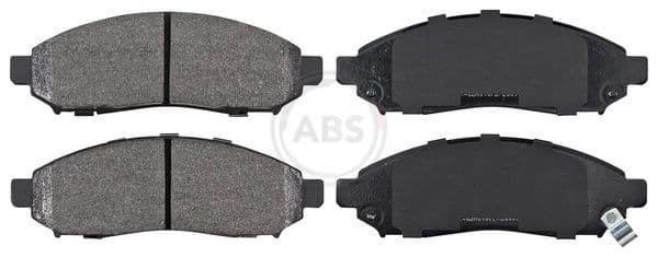 set placute frana,frana disc ABS 37518