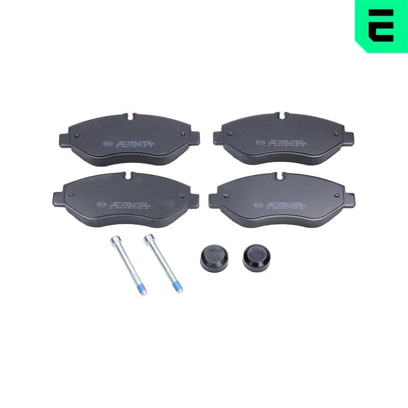 set placute frana,frana disc OPTIMAL BP-12301