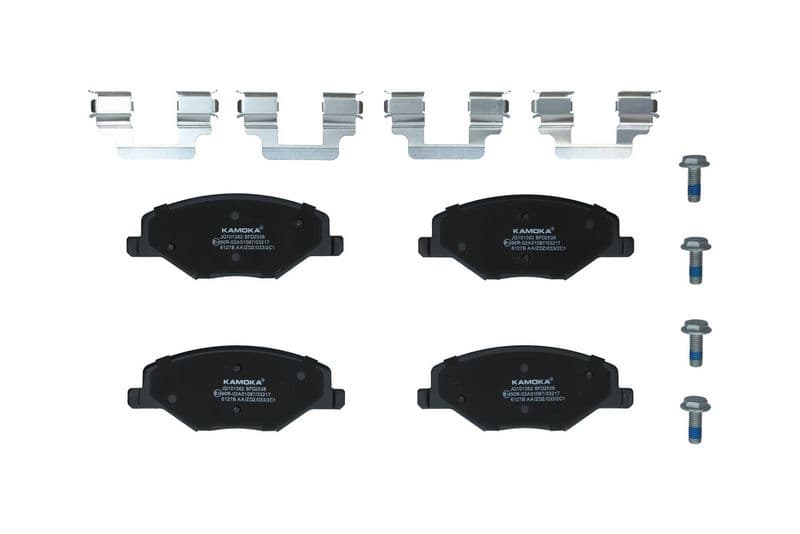 set placute frana,frana disc KAMOKA JQ101362