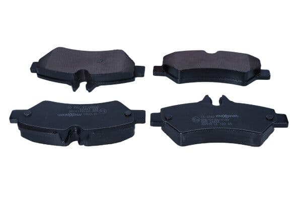 set placute frana,frana disc MAXGEAR 19-0580