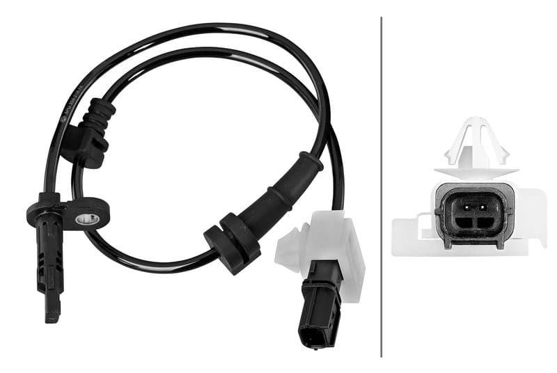 senzor,turatie roata HELLA 6PU 358 218-741