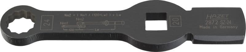 Cheie de impact, îmbinare filetată etrier de frână HAZET 2872SZ-24