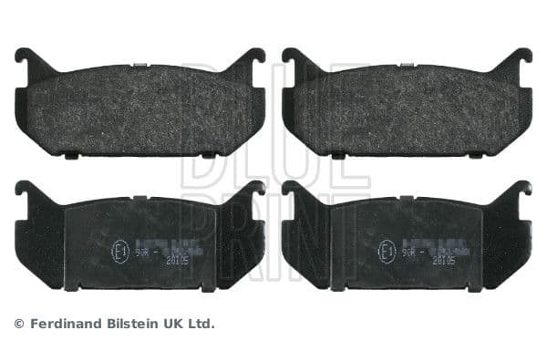 set placute frana,frana disc BLUE PRINT ADM54293