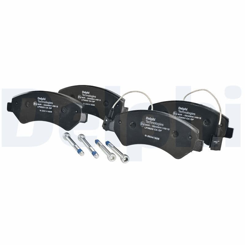 set placute frana,frana disc DELPHI LP3623