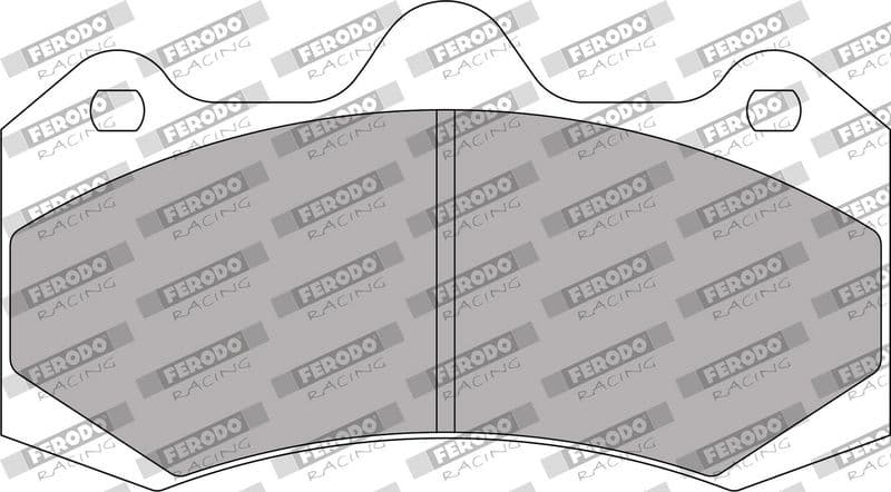 set placute frana,frana disc FERODO FRP3114R