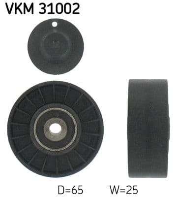 Rola ghidare/conducere, curea transmisie SKF VKM 31002