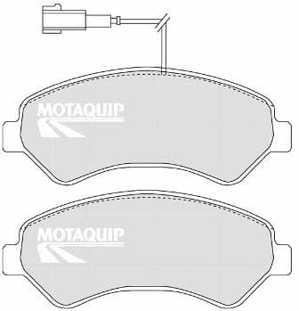 set placute frana,frana disc MOTAQUIP LVXL1339