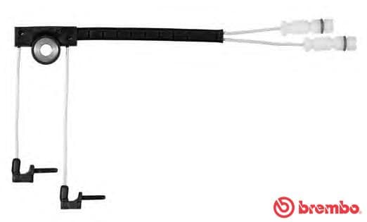 senzor de avertizare,uzura placute de frana BREMBO PRIME LINE A 00 281