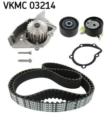 Set pompa apa + curea dintata SKF VKMC 03214