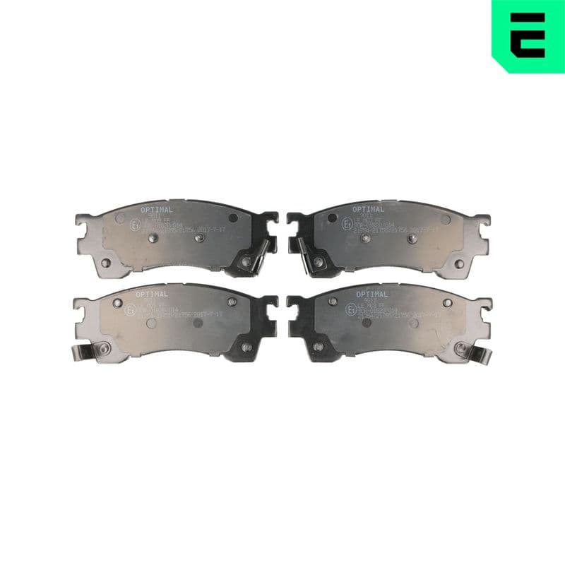 set placute frana,frana disc OPTIMAL BP-09811
