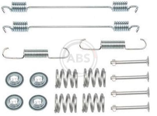 Set accesorii, sabot de frana ABS 0889Q