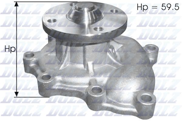 Pompă de apă, răcire motor DOLZ K105