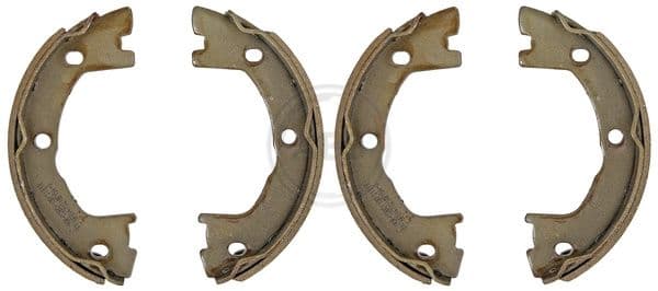 Set saboti frana, frana de mana ABS 9377