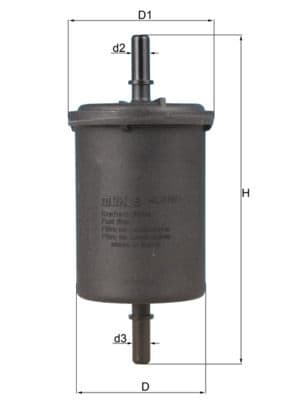 filtru combustibil MAHLE KL 416/1