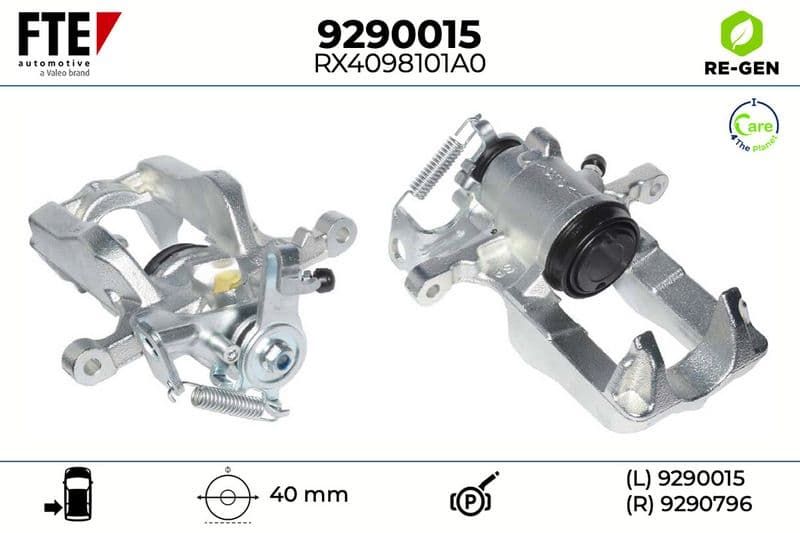 Etrier frana FTE 9290015