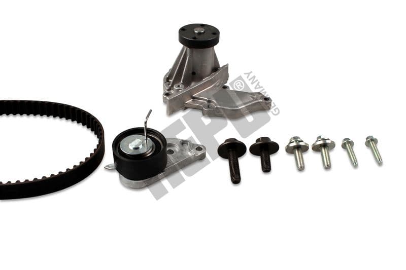 Set pompa apa + curea dintata HEPU PK02350