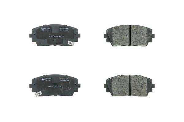 set placute frana,frana disc AISIN Premium ADVICS by BPKI-1002