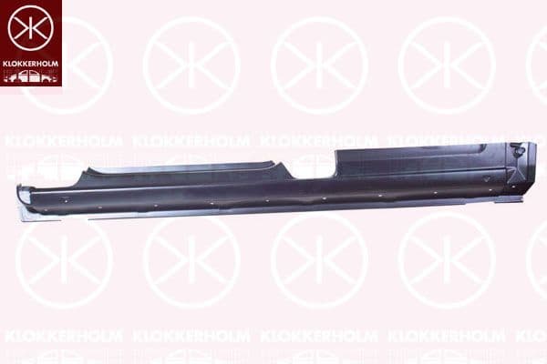 Placă de prag KLOKKERHOLM 2507001