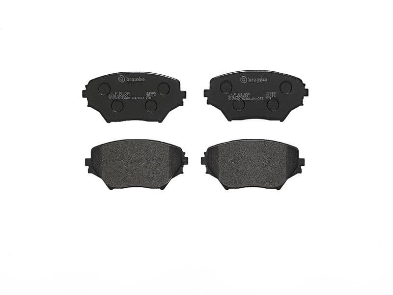 set placute frana,frana disc BREMBO PRIME LINE P 83 055