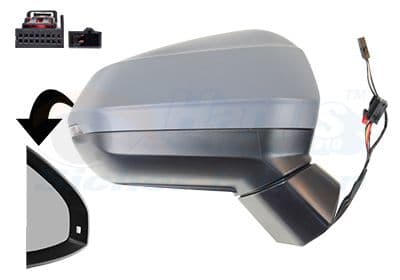 Oglinda exterioara VAN WEZEL * HAGUS * 0374808