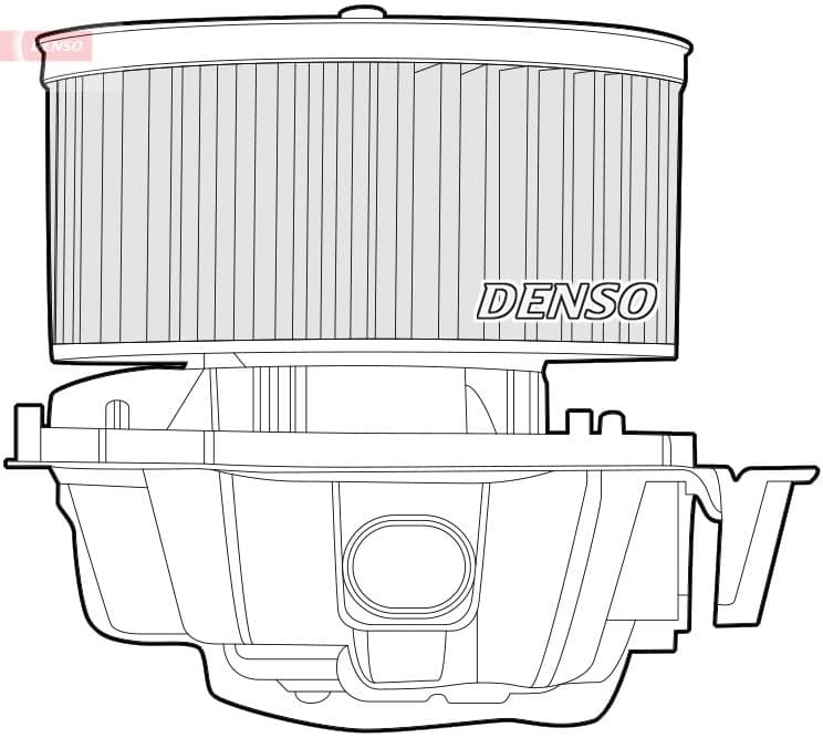Electromotor, ventilatie interioara DENSO DEA23014